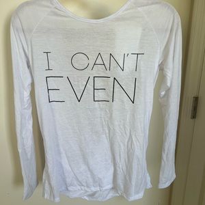 MATERIAL GIRL - SIZE ME - WHITE with BLACK writing